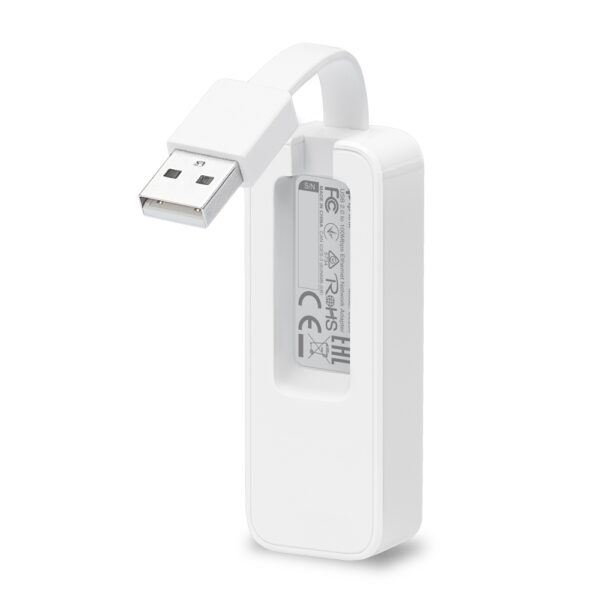 Порт-репликатор TP-LINK UE200, белый (Ethernet-to-USB) — изображение 3