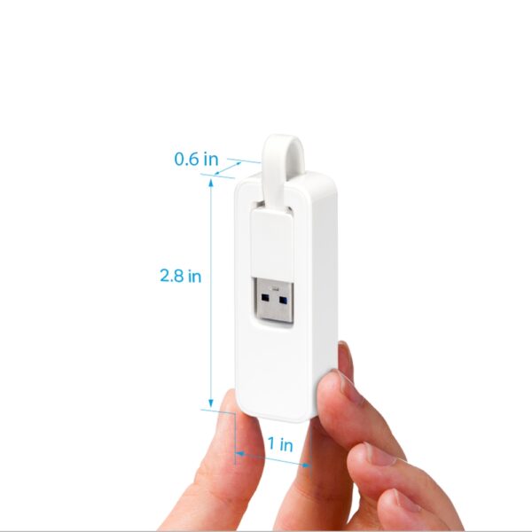 Порт-репликатор TP-LINK UE200, белый (Ethernet-to-USB) — изображение 6