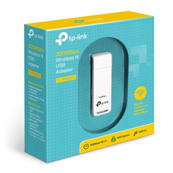 Wi-Fi USB-адаптер TP-Link TL-WN821N N300 — изображение 3